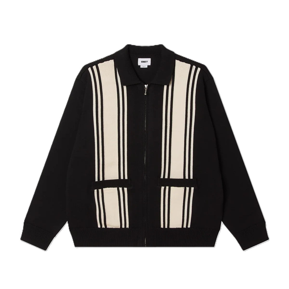 Obey Matt Zip Up Sweater