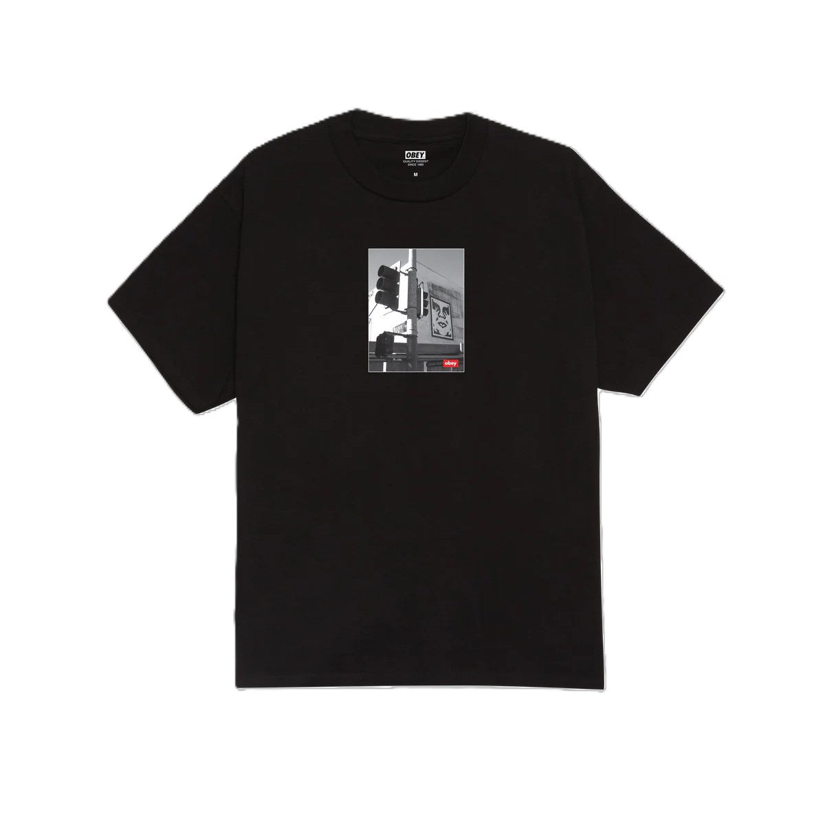 Obey Los Angeles Photo T-Shirt Black