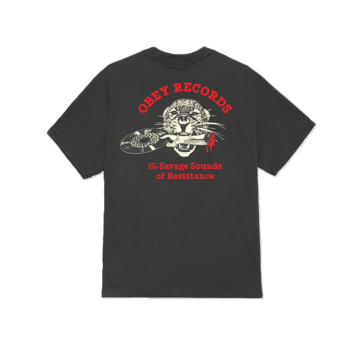 Obey Savage Sounds Leopard Classic T-Shirt