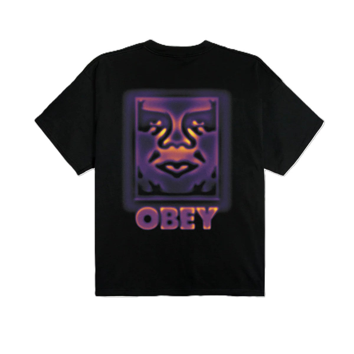 Obey Heat Map Icon Heavyweight T-Shirt