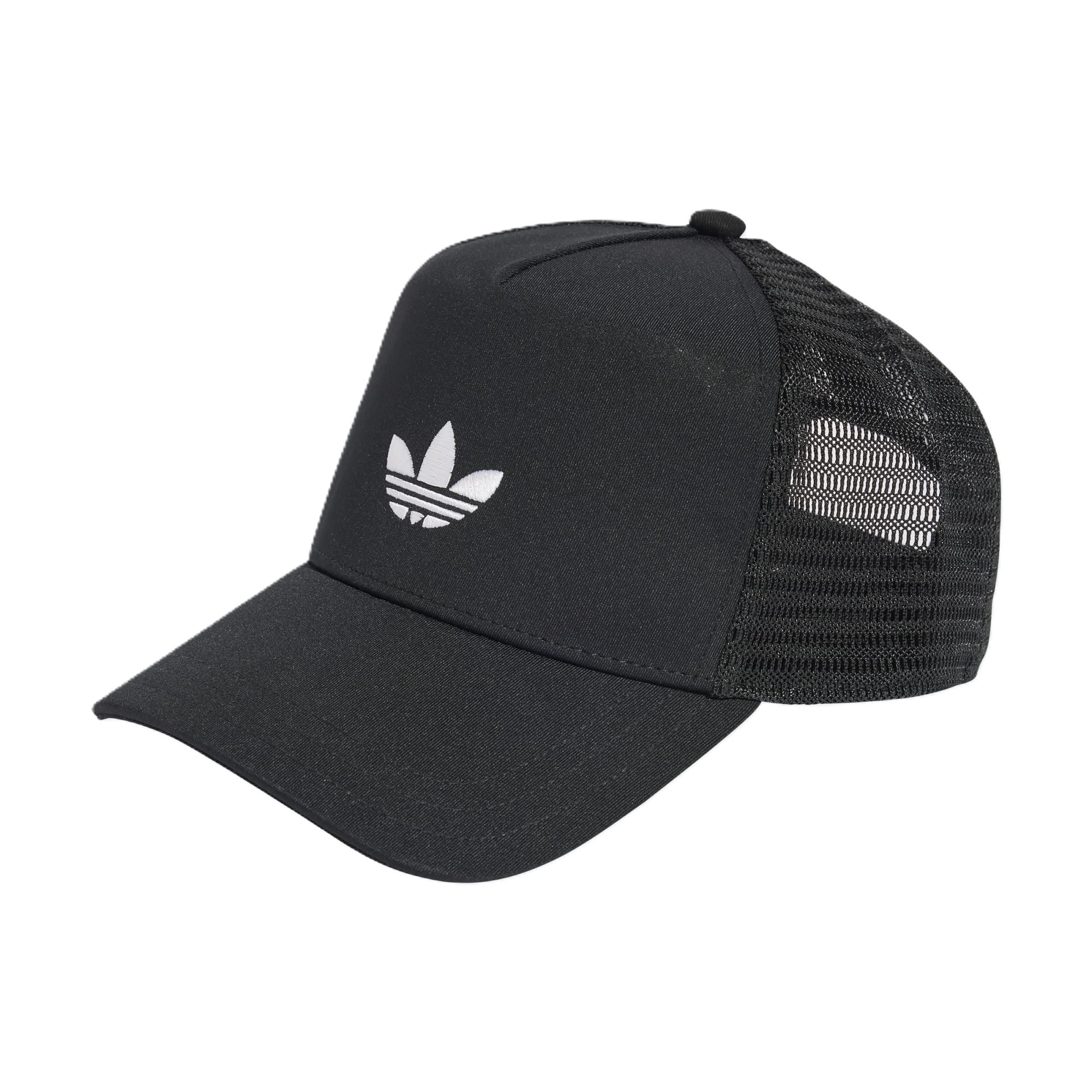 Adidas Curved Trucker Black