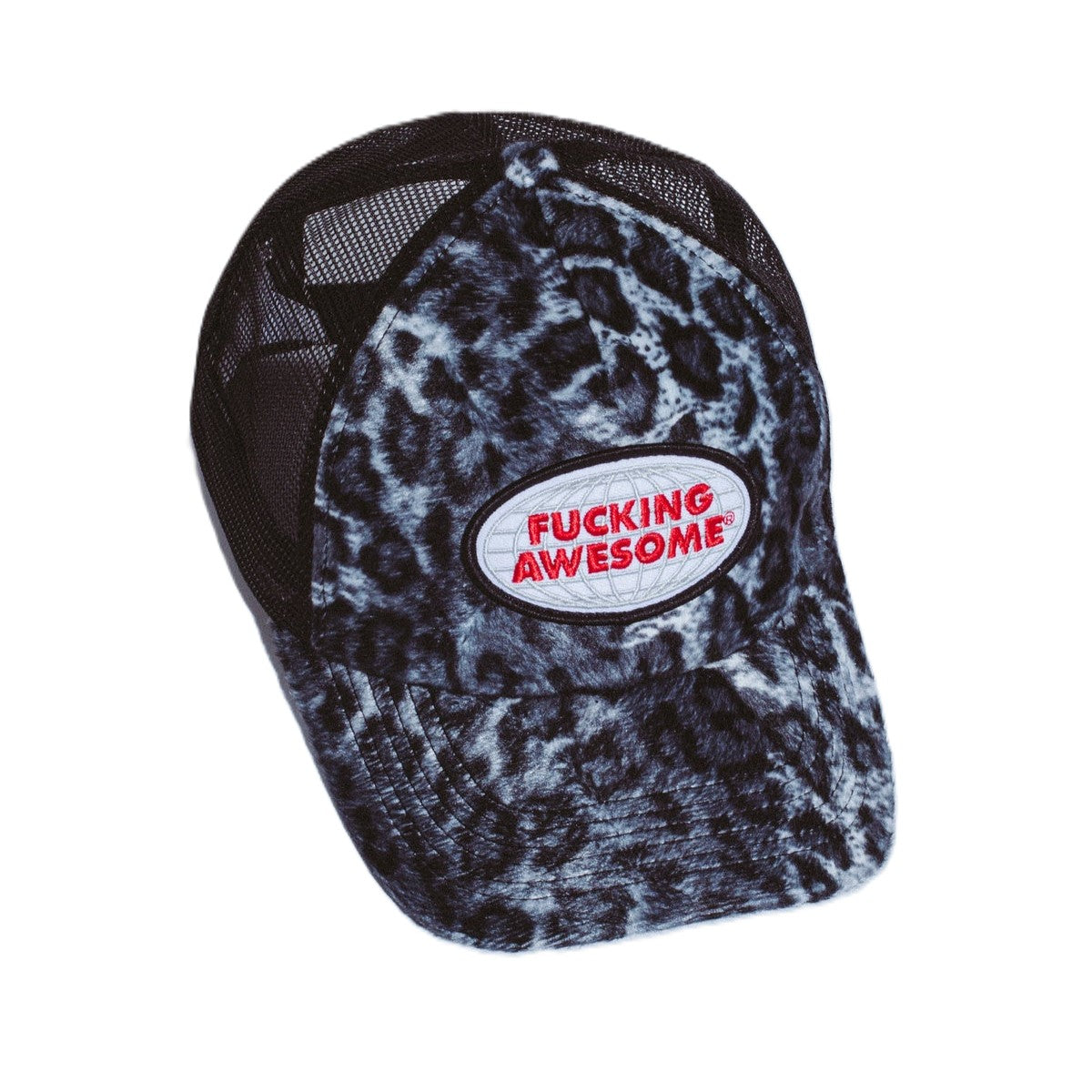 Fuzzy Leopard Hat