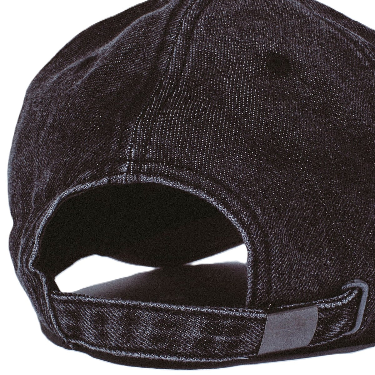 Three Spiral Washed Denim 6-Panel Hat