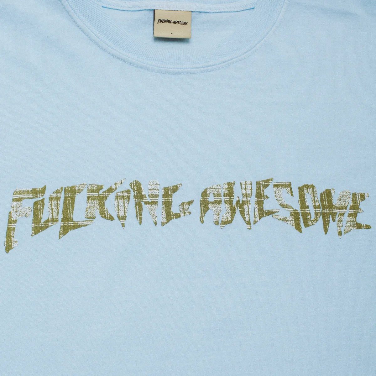 Plaid Photo Copy T-Shirt