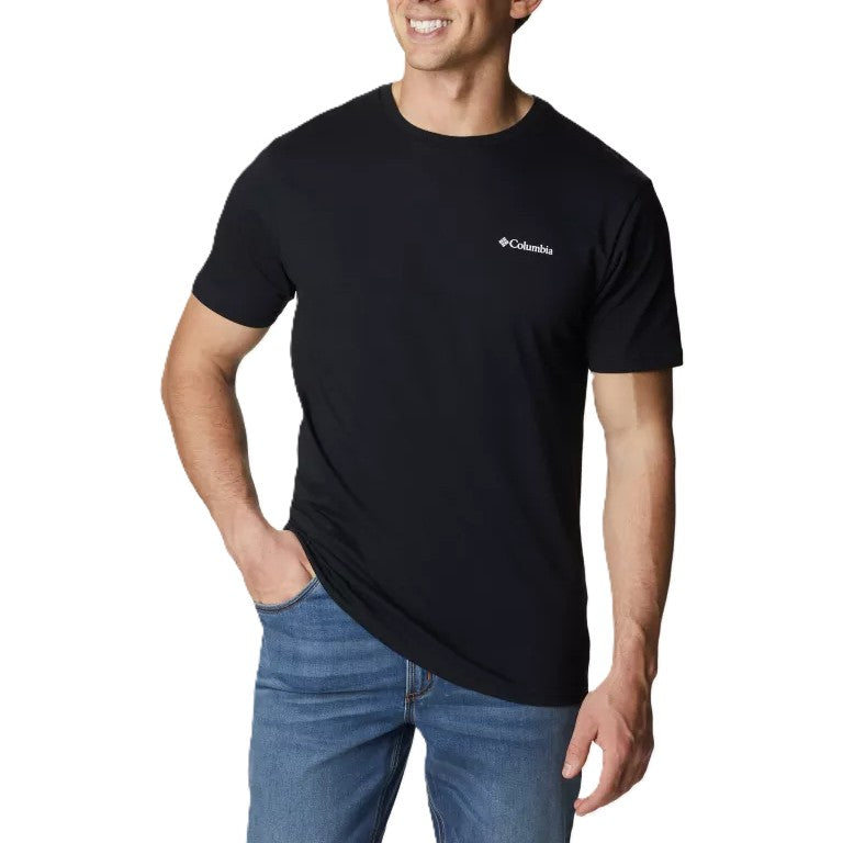 Columbia Barton Springs Graphic T-Shirt Black