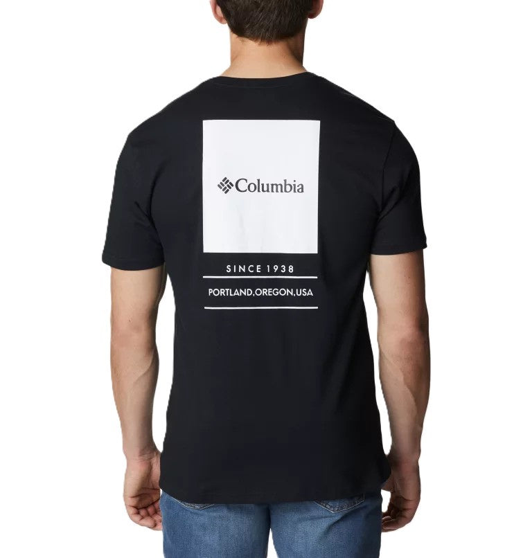 Columbia Barton Springs Graphic T-Shirt Black