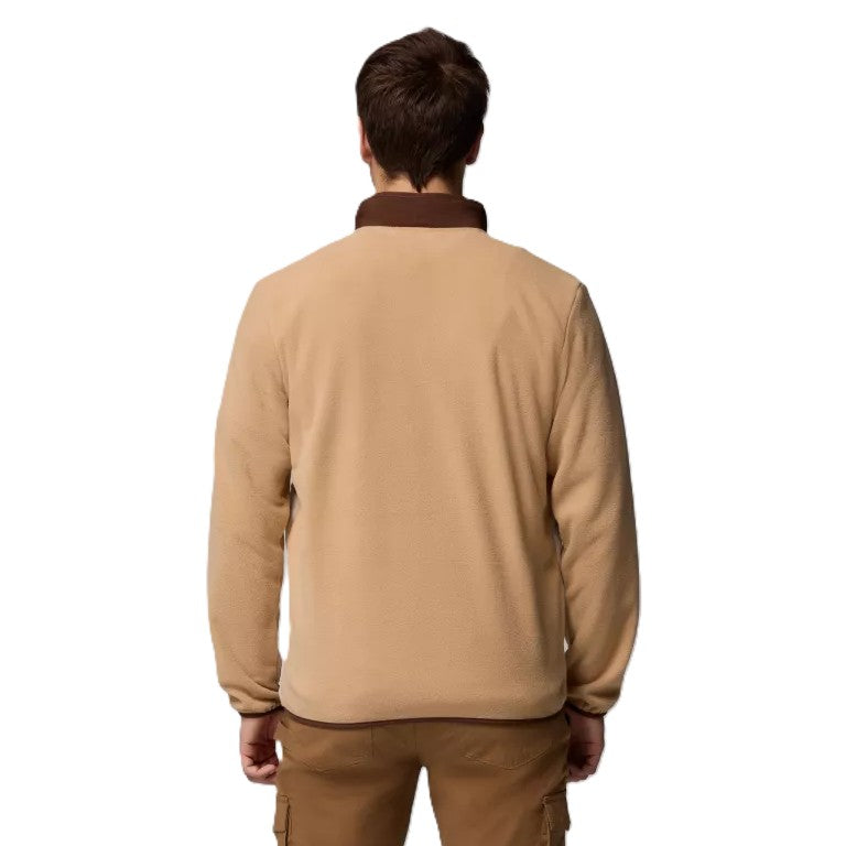 Columbia Sequoia Grove Half Zip Fleece Canoe Dark Stone Tobacco