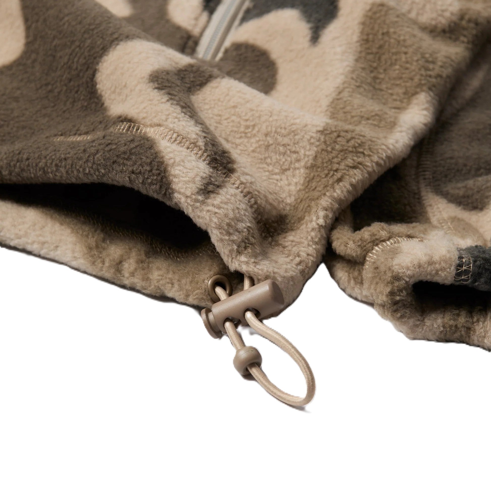 by Parra Just like heaven fleece jacket Sand