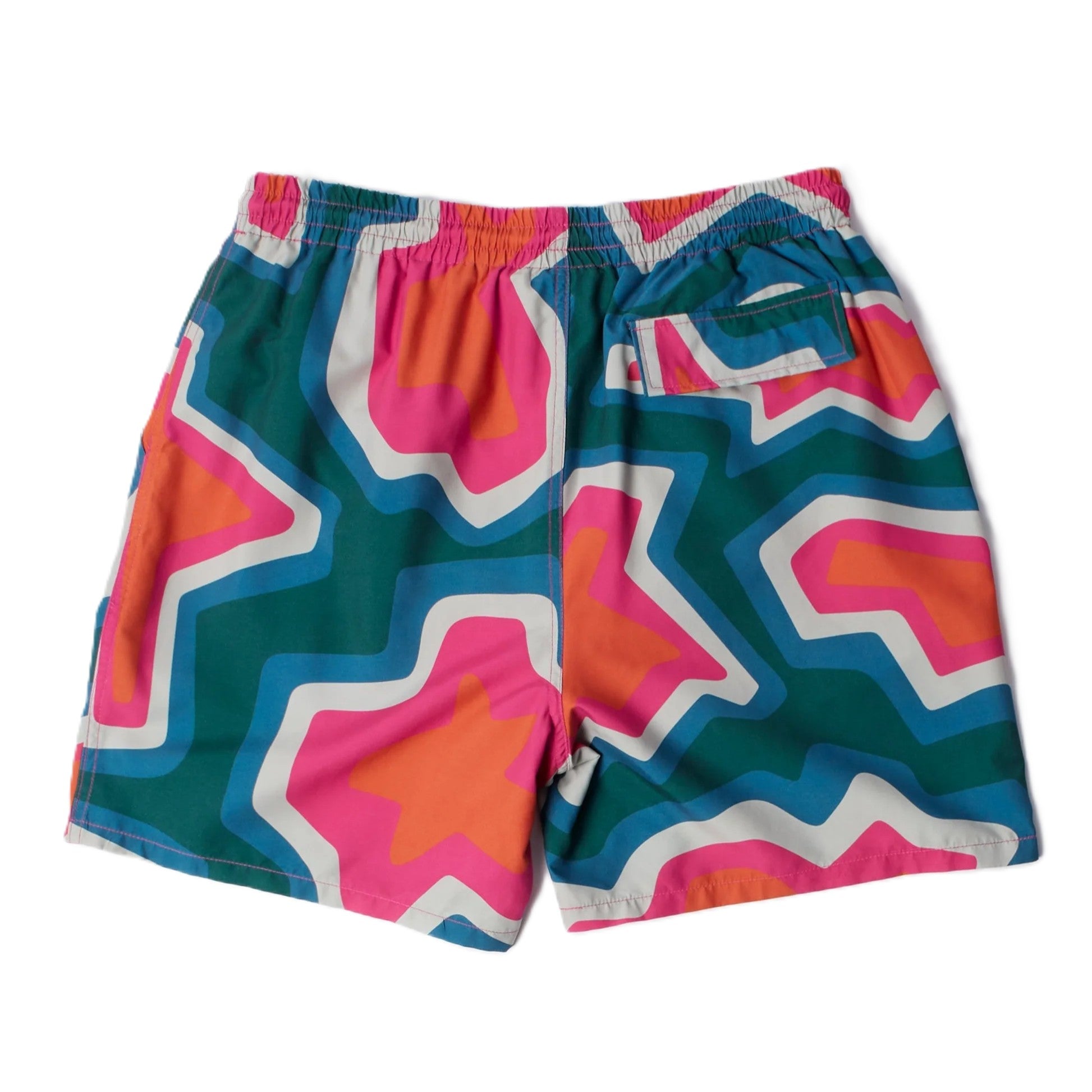 Gem stones swim shorts Pink