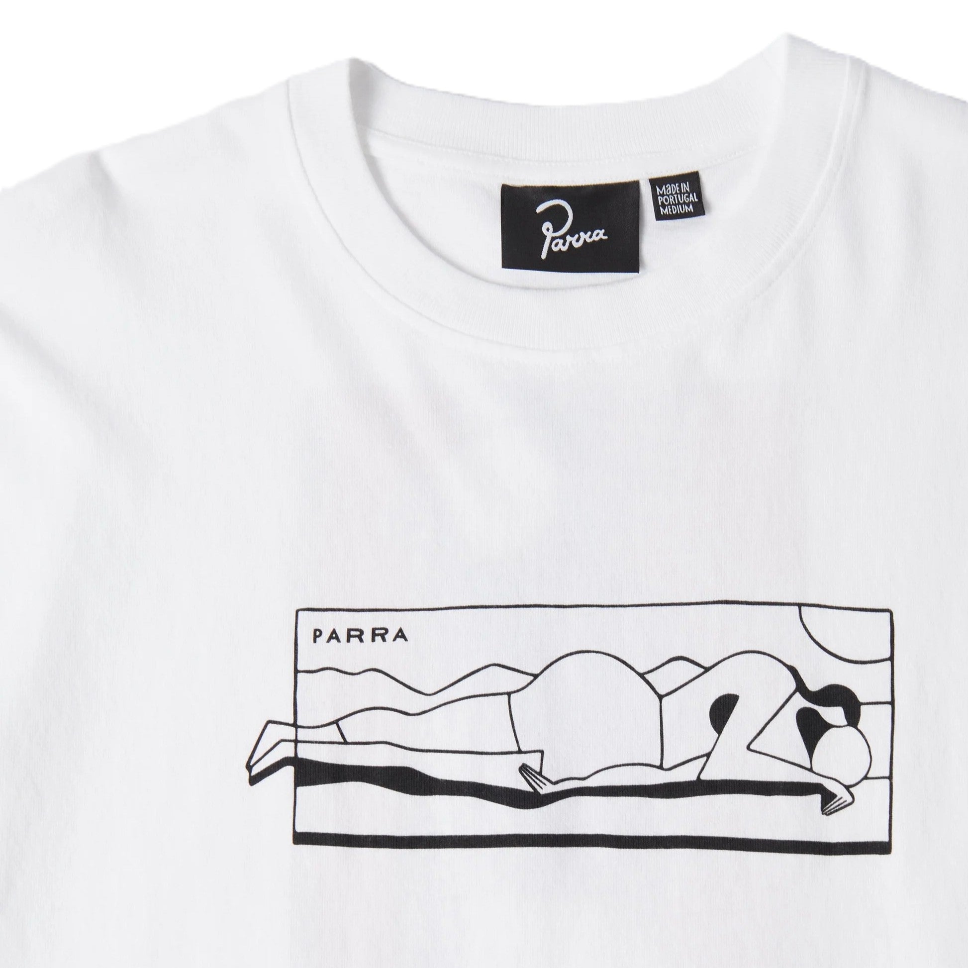 By Parra Vertical thoughts t-shirt White