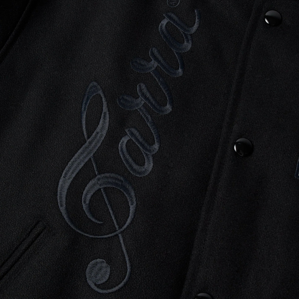 by Parra All the best varsity jacket Black