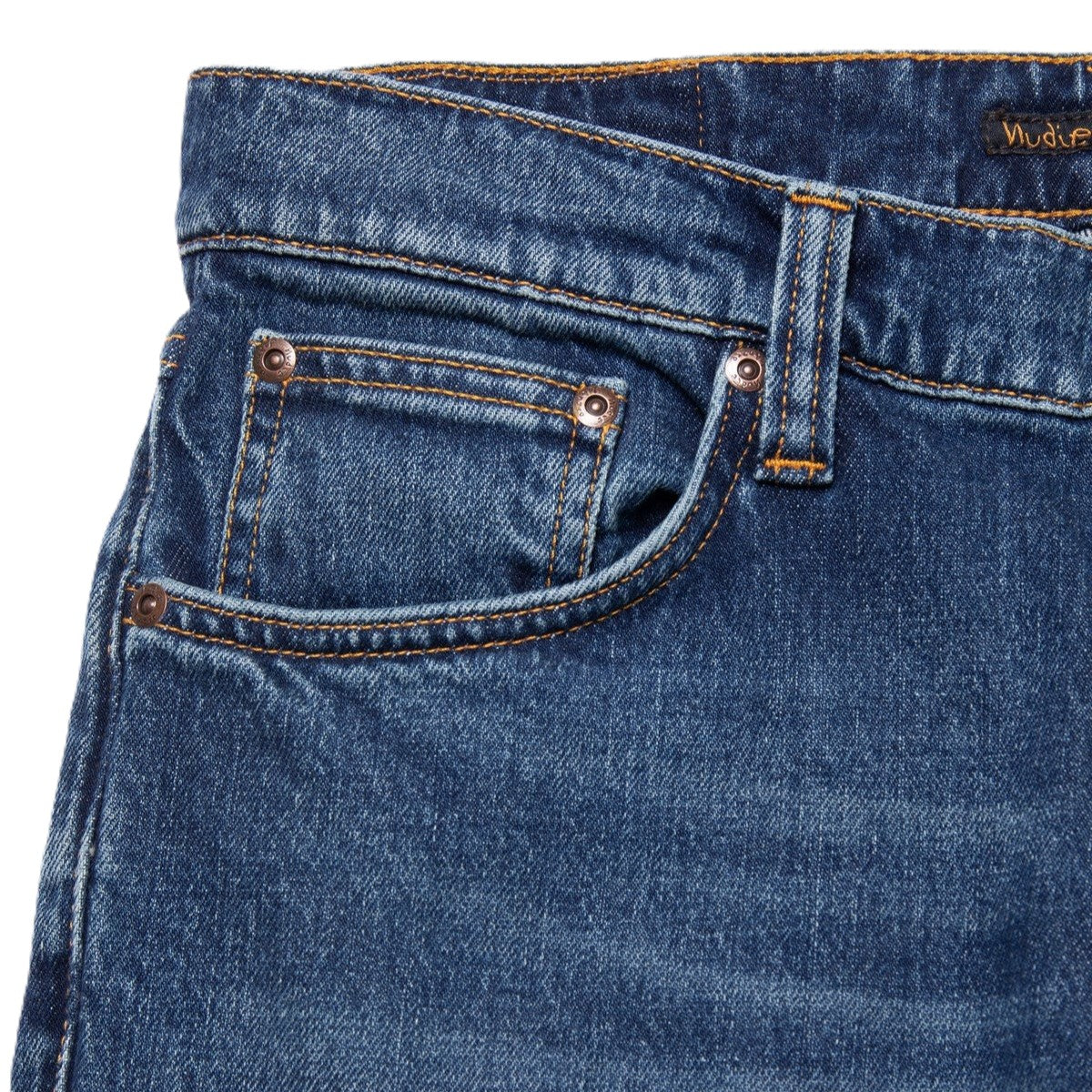 Nudie Jeans Solid Ollie Wild Blue