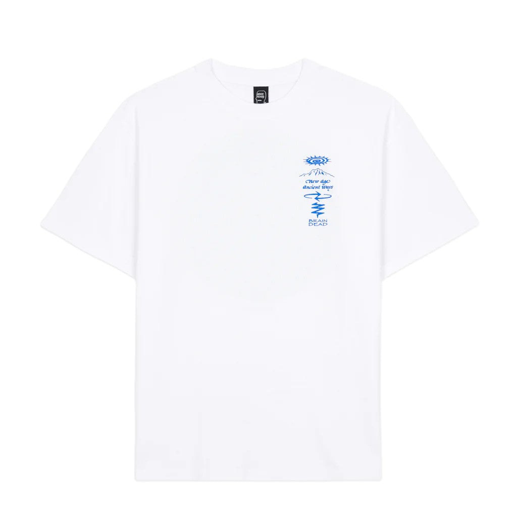 Brain Dead Ancient Ways T-Shirt White