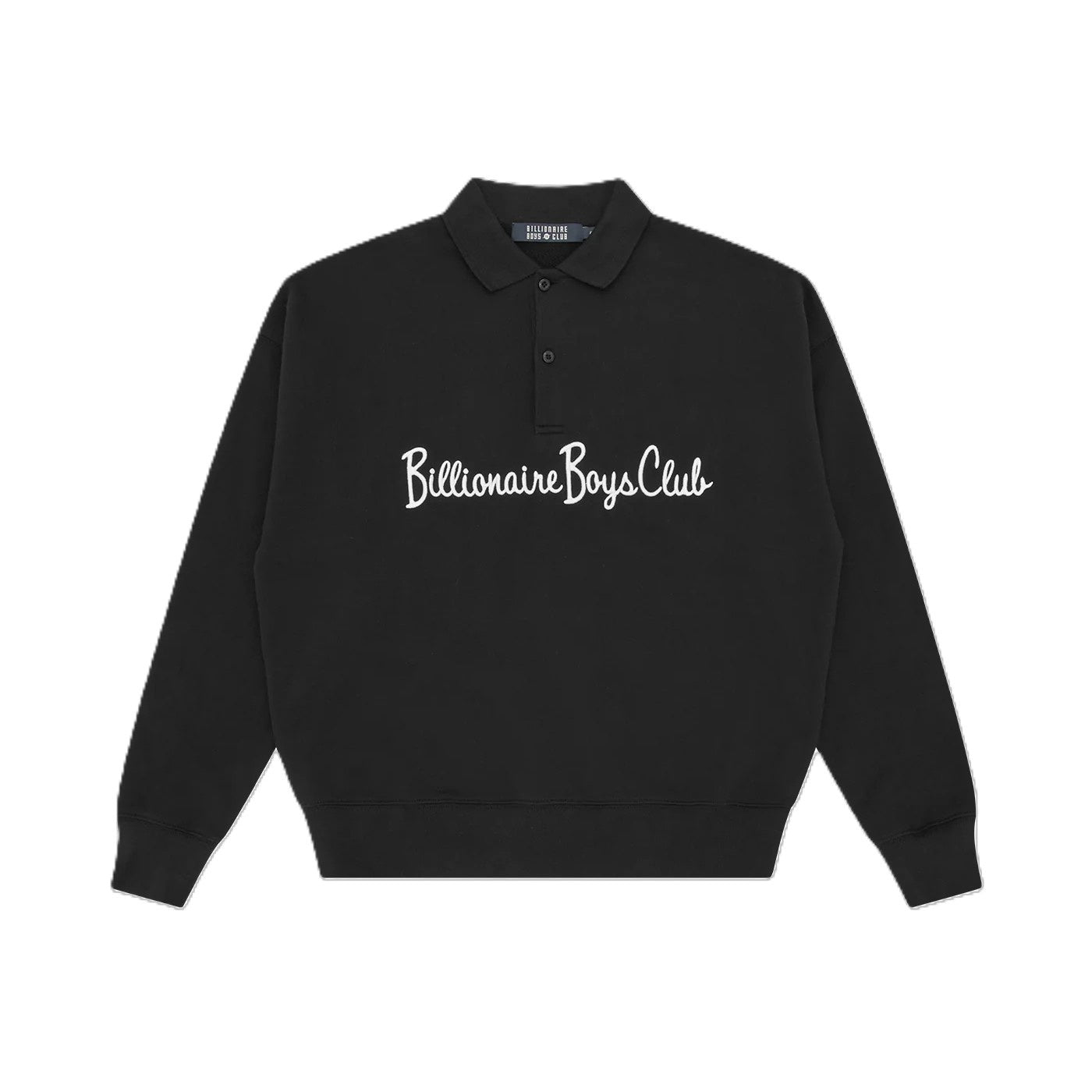 Billionaire Boys Club Signature Collared Sweatshirt Black