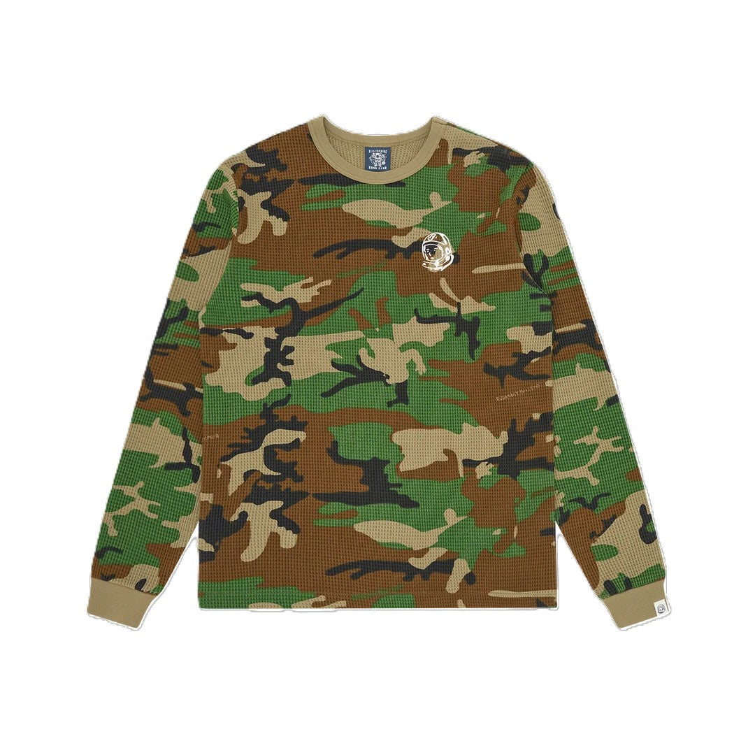 Billionaire Boys Club Camo Waffle LS T-Shirt