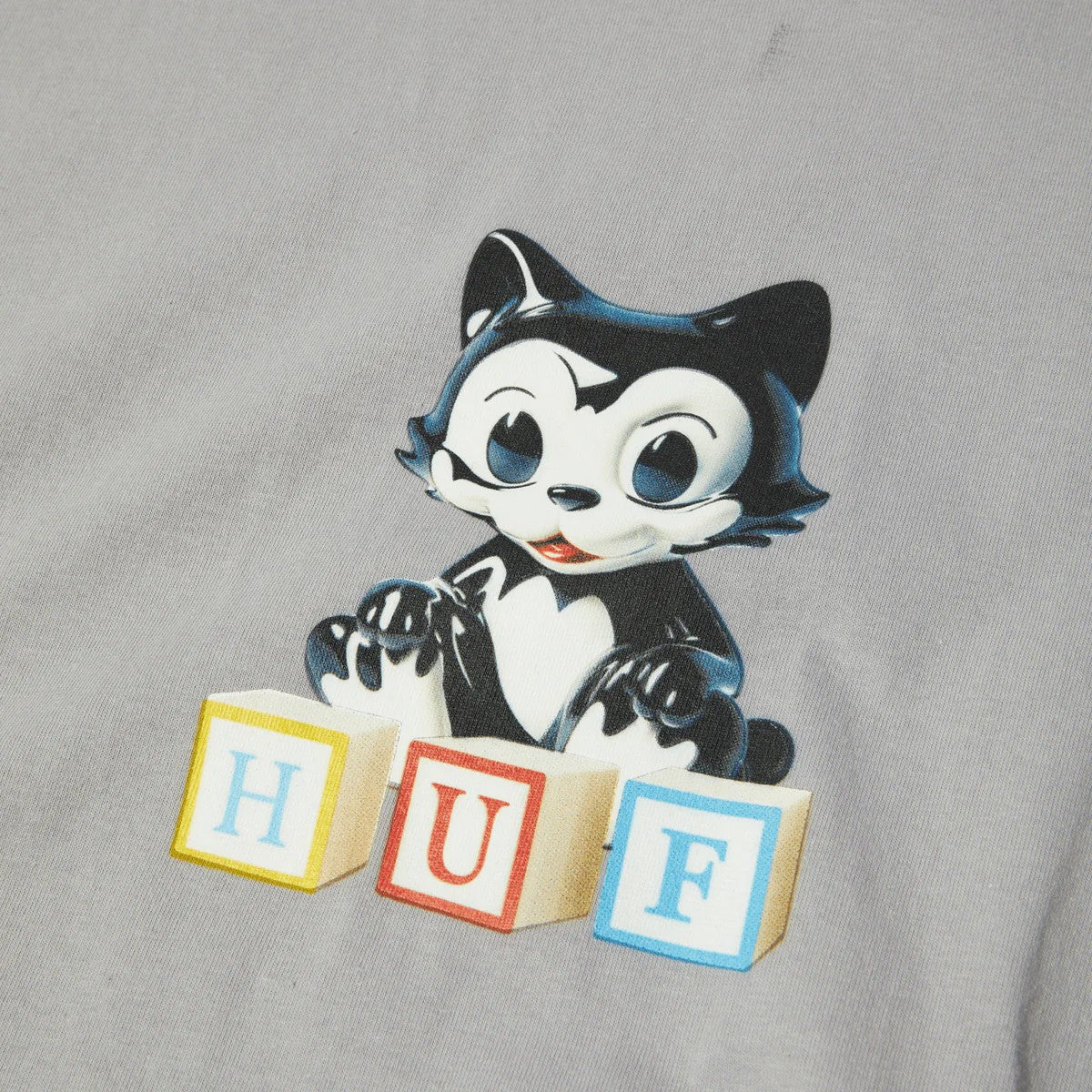 Huf Blocks T-Shirt Lilac Chalk