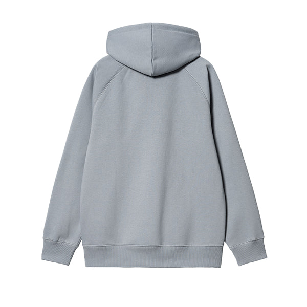 Carhartt WIP Hooded Chase Sweat Mirror Gold