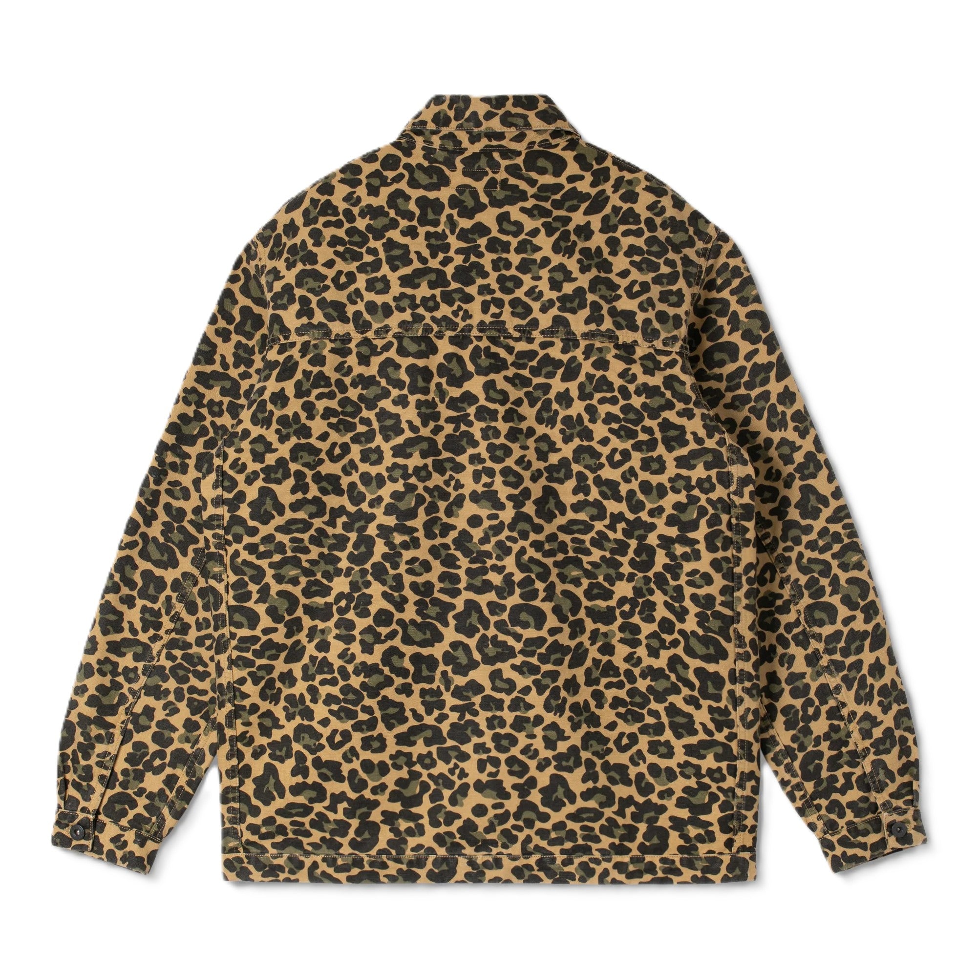 Stan Ray Coverall Jacket Washed Leopard Camo Duck