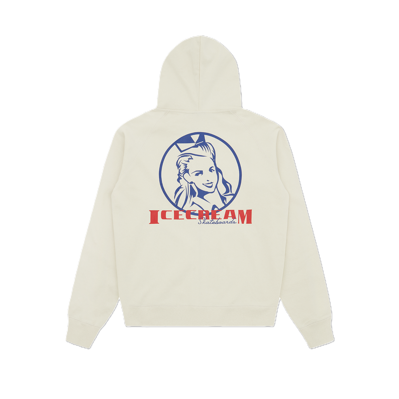 ICECREAM Waitress Zip Through Hood Oat