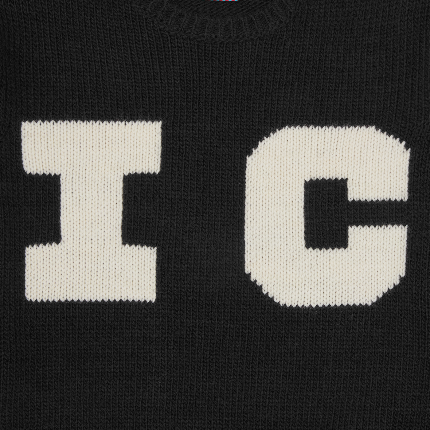 ICECREAM Running Dog Knitted Crewneck