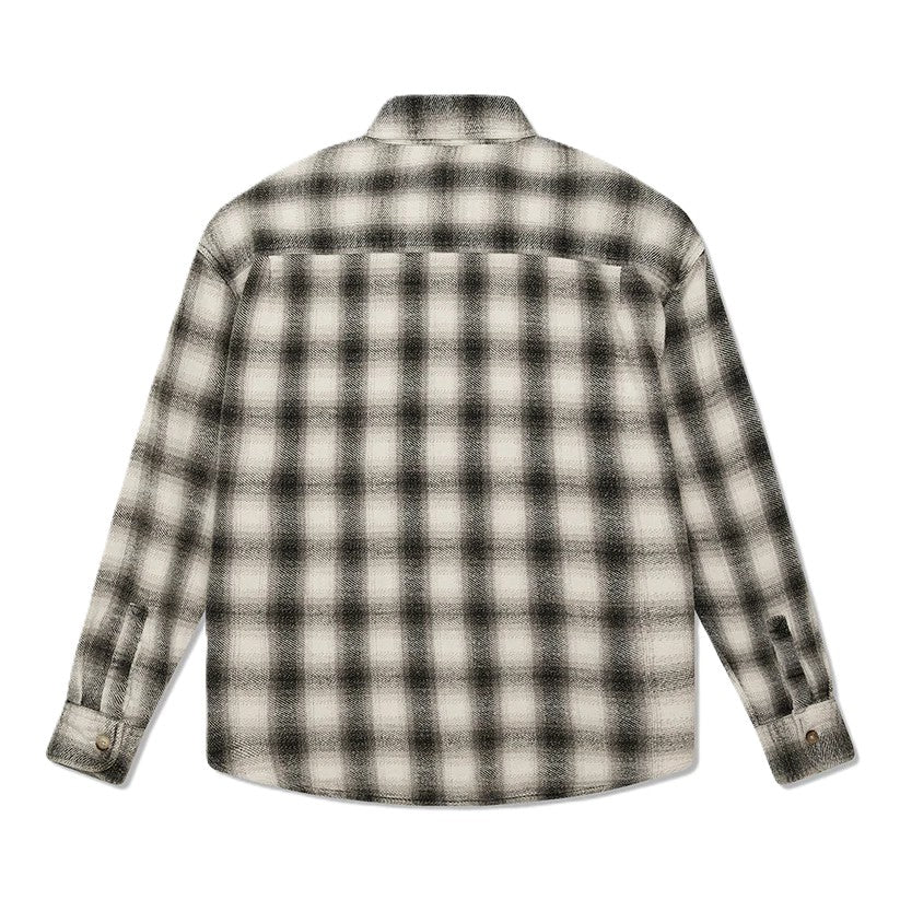 Deus Too Busy To Work Check Shirt White