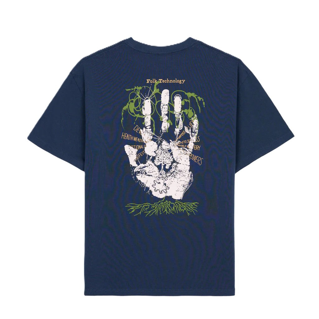 Brain Dead Earth Defense T-Shirt Slate