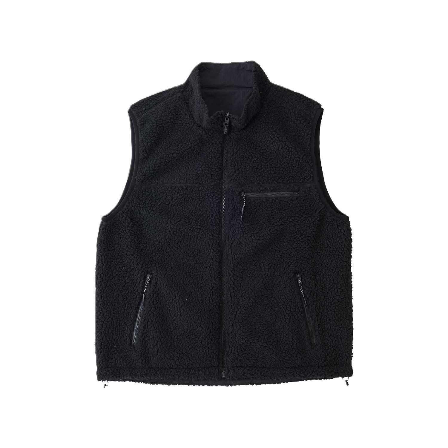 Gramicci Reversible Sherpa Vest Charcoal/Black