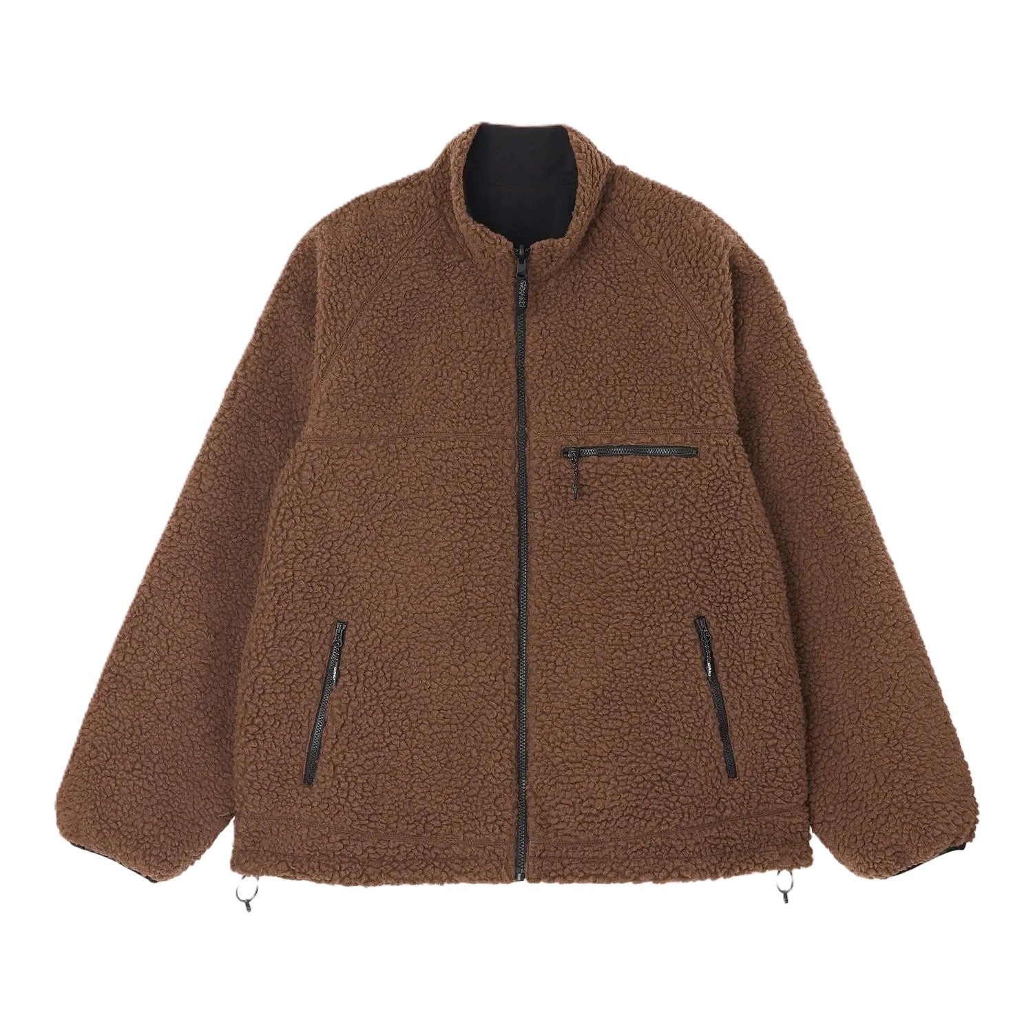 Gramicci Reversible Sherpa Jacket Dark Brown/Black