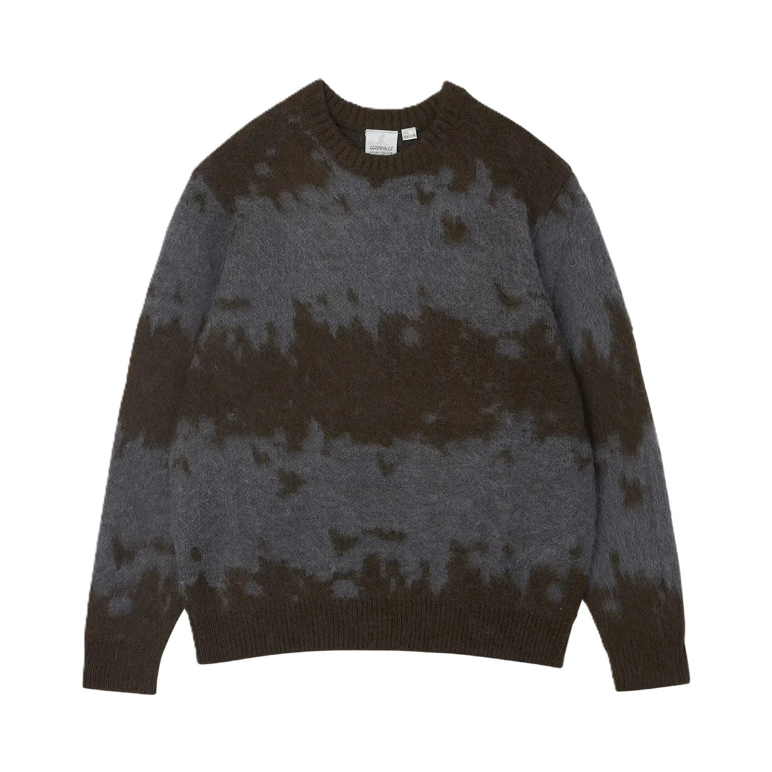 Gramicci Mohair Splatter Sweater Slate