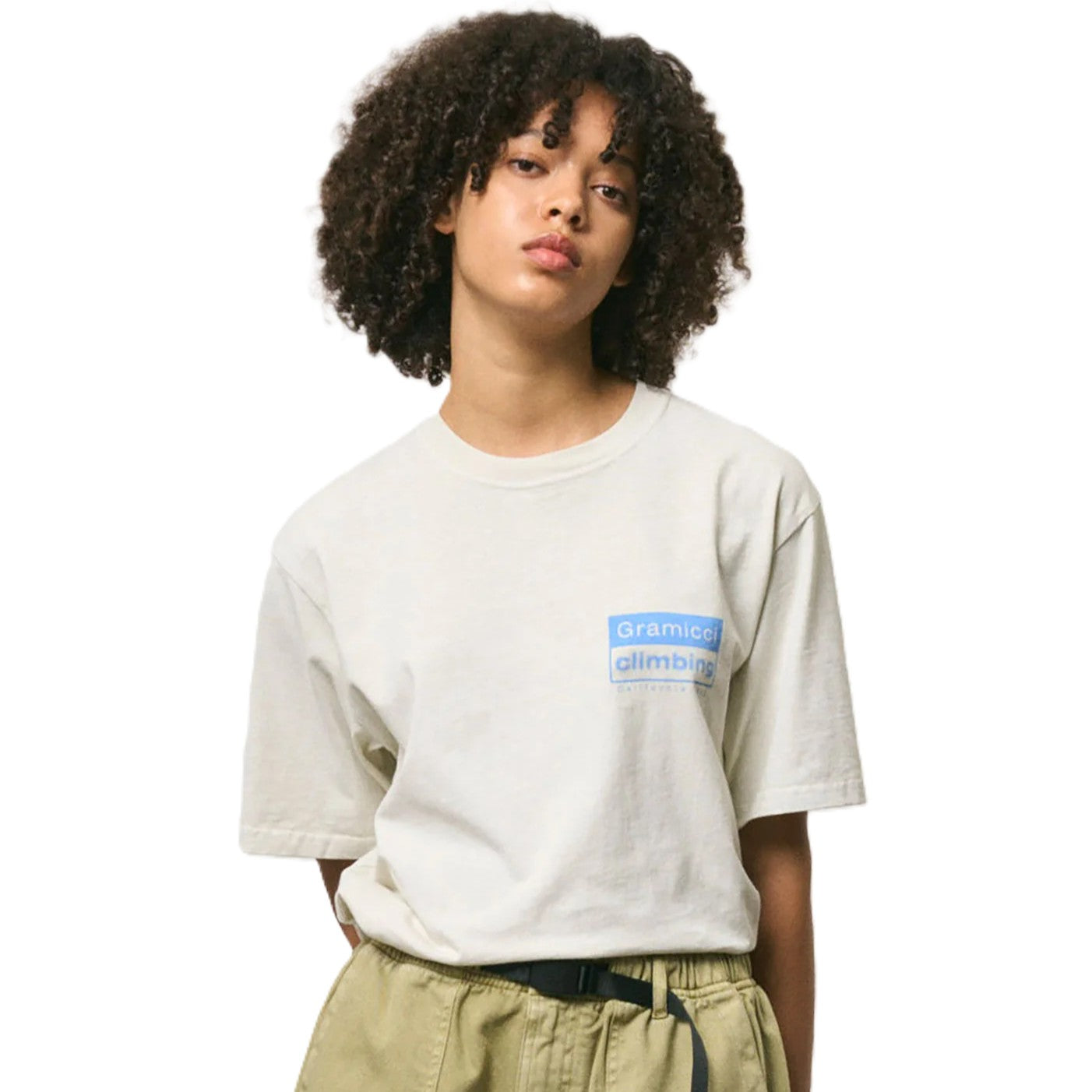 Gramicci Pigment Dyed Climbing Tee Natural