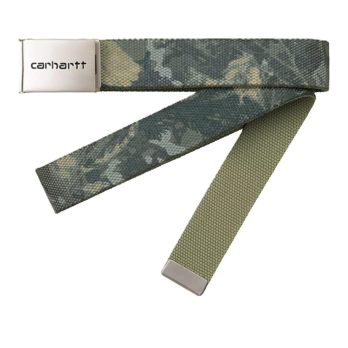 Carhartt Clip Belt Chrome Camo Combi Green