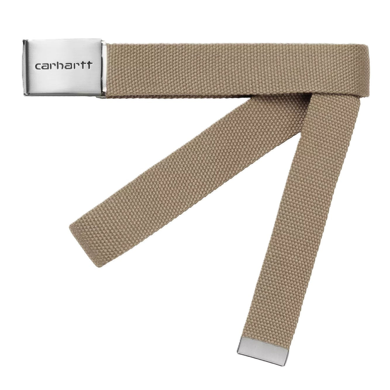 Carhartt WIP Clip Belt Chrome Leather