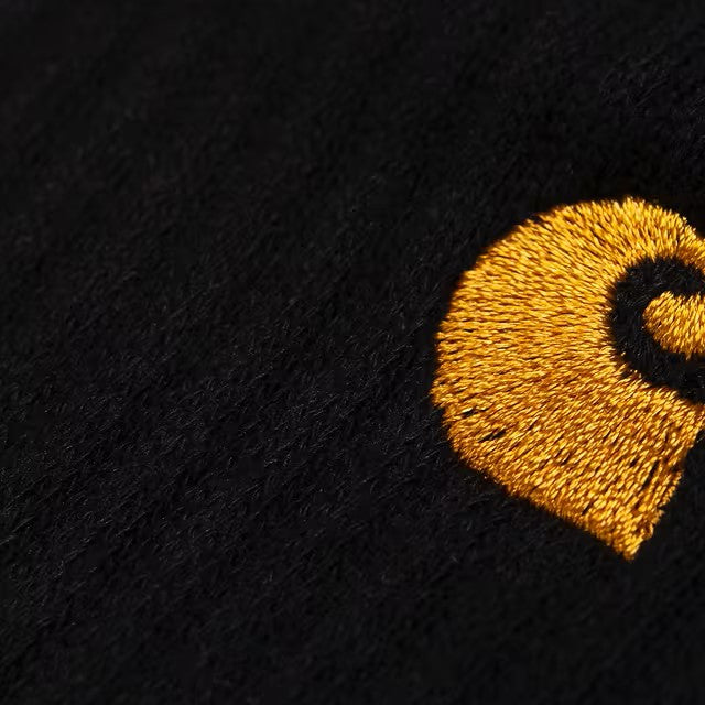 Carhartt WIP Chase Socks Black/Gold