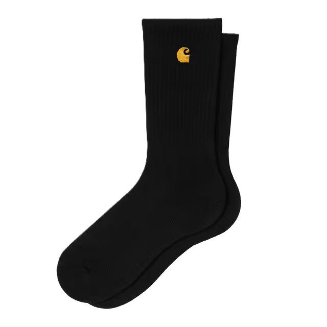 Carhartt WIP Chase Socks Black/Gold