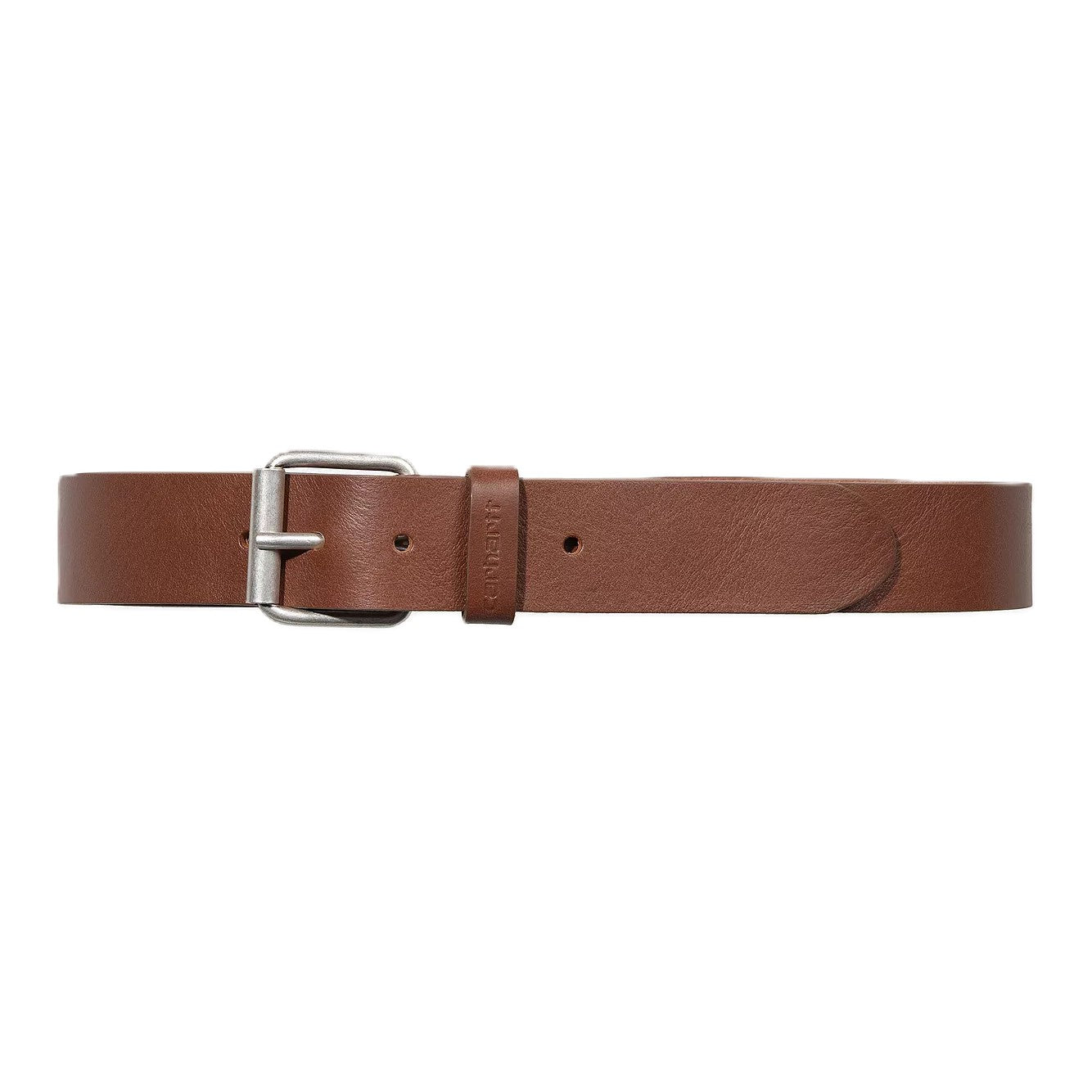 Carhartt Script Belt Cognac Silver