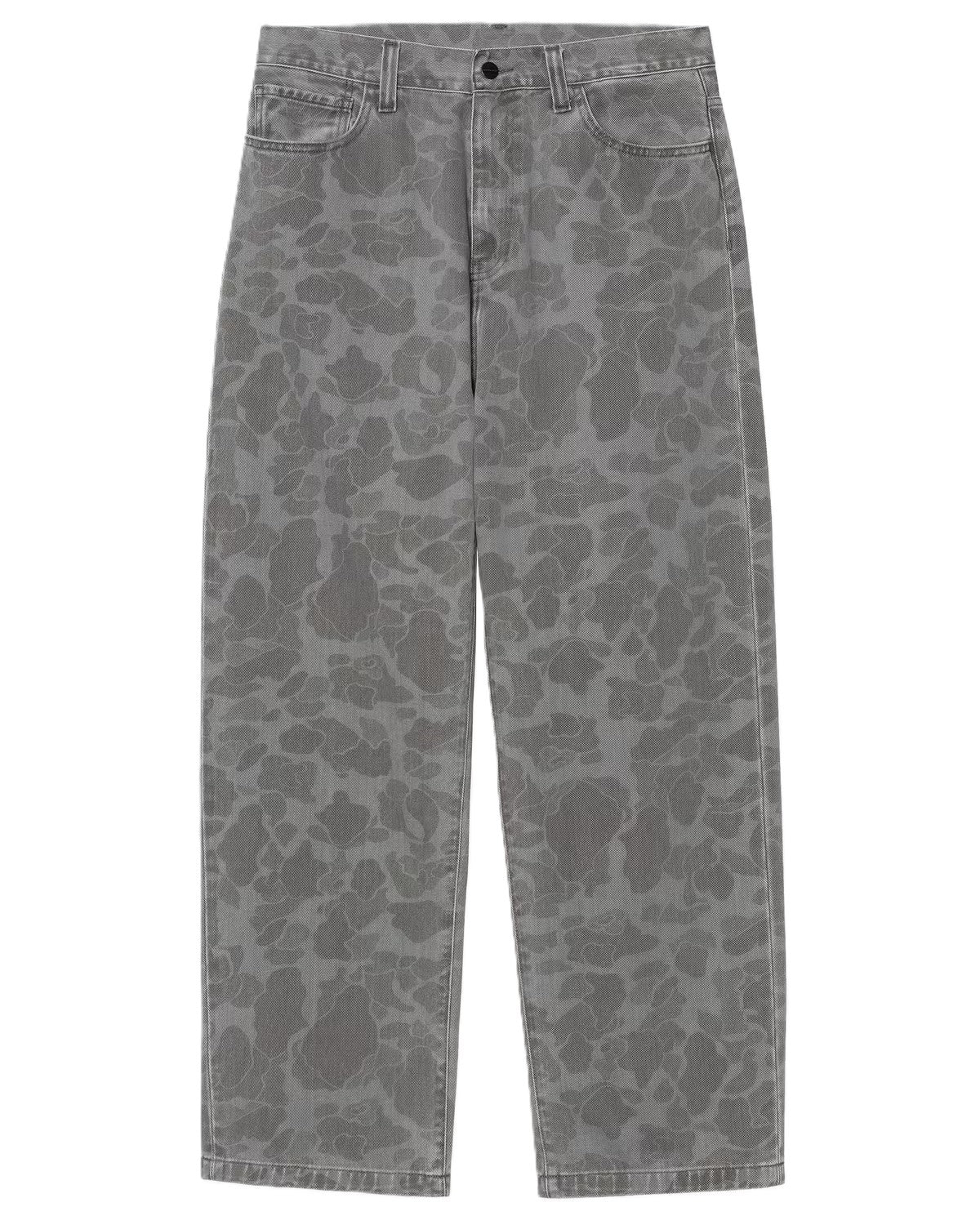 Carhartt Duck Landon Pant Camo Black Heavy Bleached