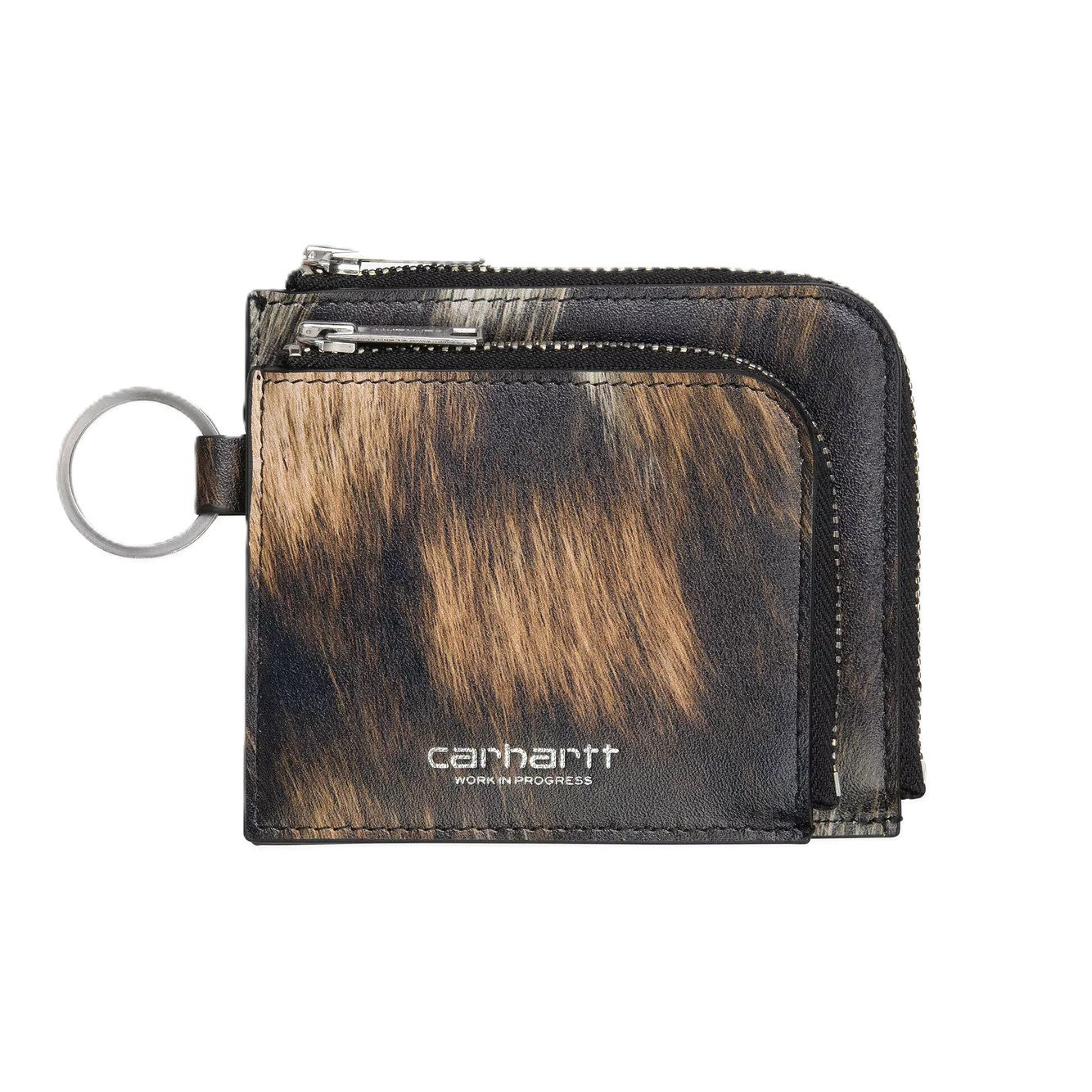 Carhartt Double Vegas Zip Wallet Wild Dog Silver