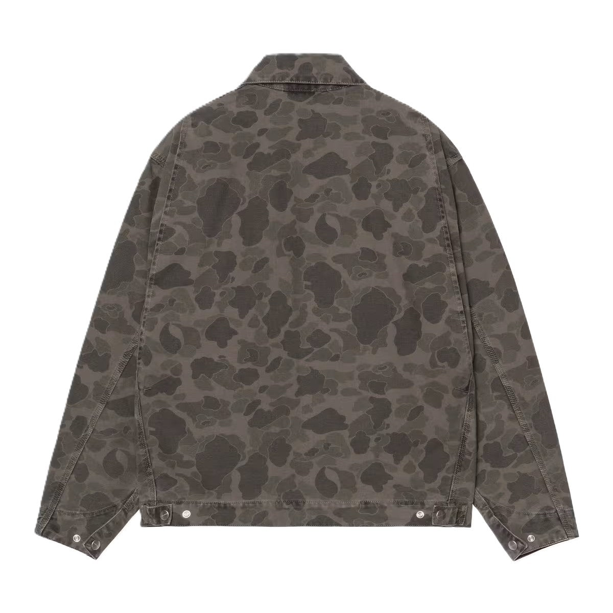 Carhartt Duck Detroit Jacket 'Dearborn' Canvas Camo Duck, Green
