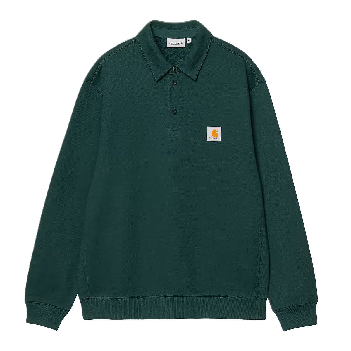 Carhartt Polo Sweatshirt Dark Fir