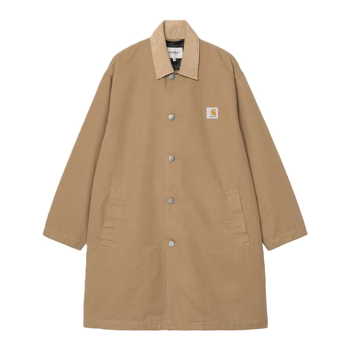Carhartt Webster Coat Hubbard Canvas Leather Rinsed