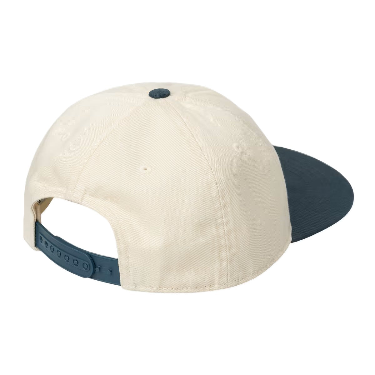 Carhartt Alston Cap Cotton Twill Natural Deep Lagoon