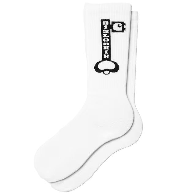 Carhartt WIP Locked Socks White