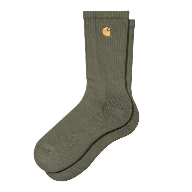 Carhartt WIP Chase Socks Leaf/Gold
