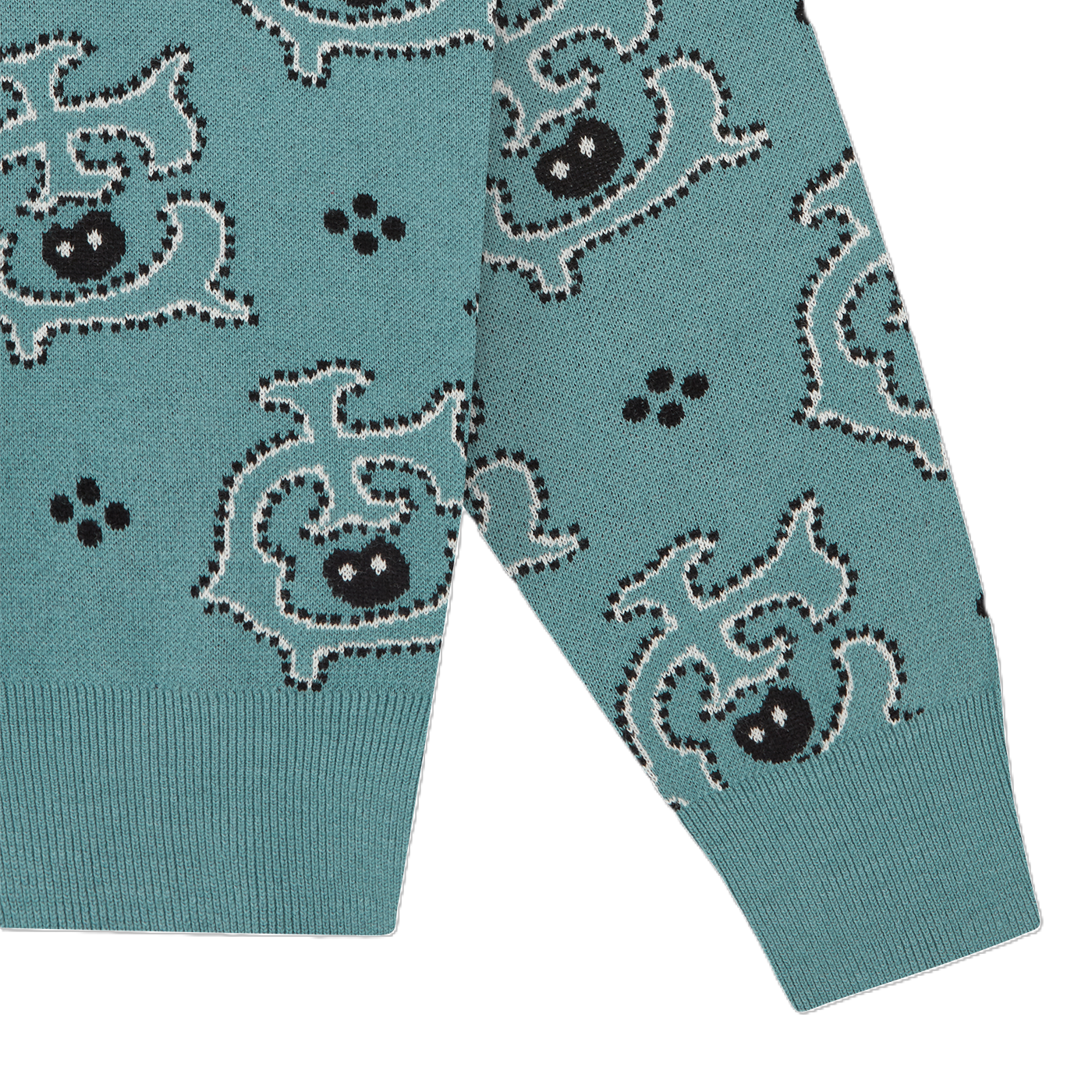 ICECREAM Monogram Knitted Crewneck