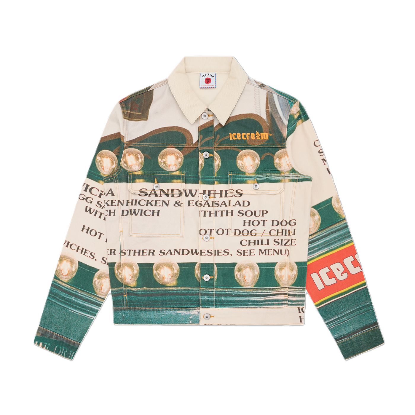 ICECREAM Parlor Denim Trucker Jacket