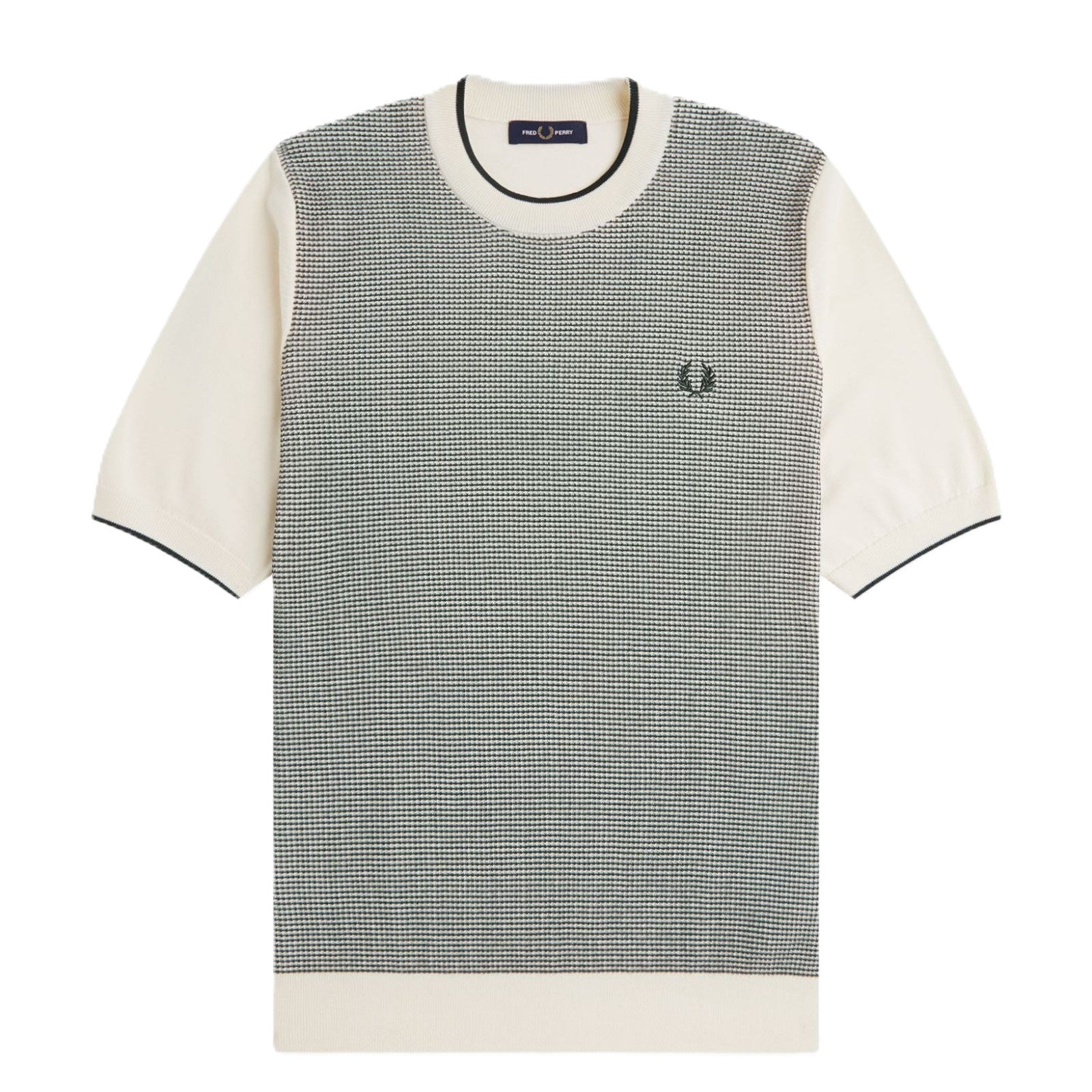 Fred Perry Tonic Waffle Knitted T-Shirt