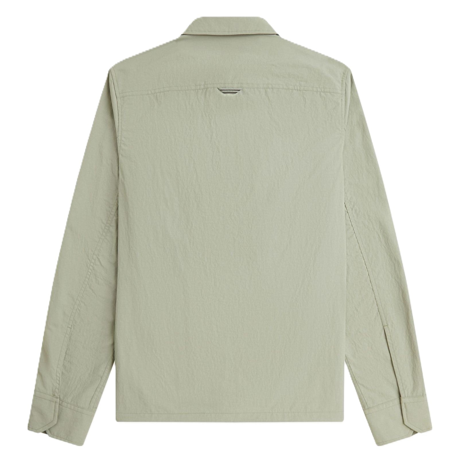 Fred Perry Ripstop Pocket Overshirt Seagrass