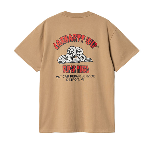 Carhartt WIP SS Super Tired T Shirt Peanut