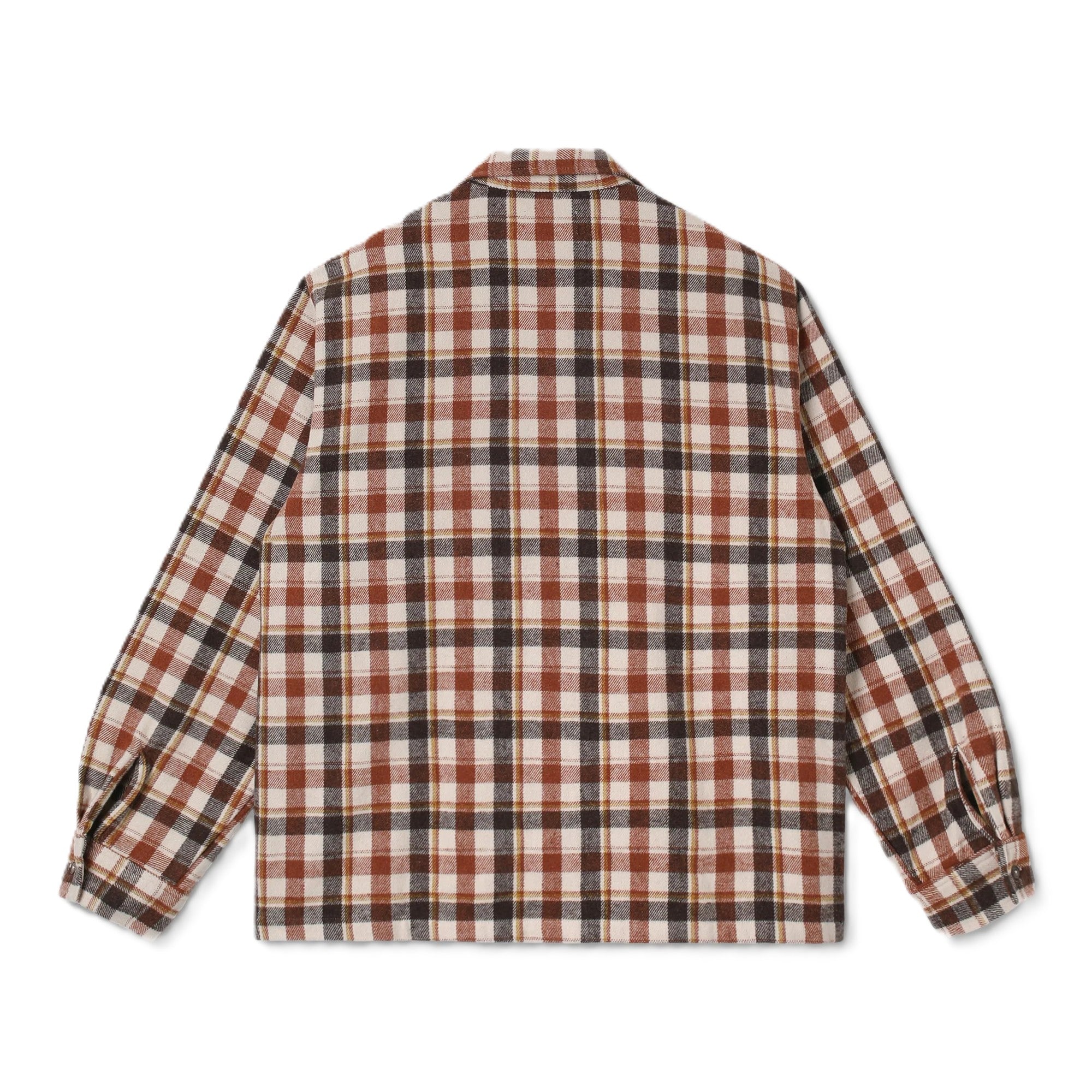Stan Ray Zip Shirt Tan Plaid