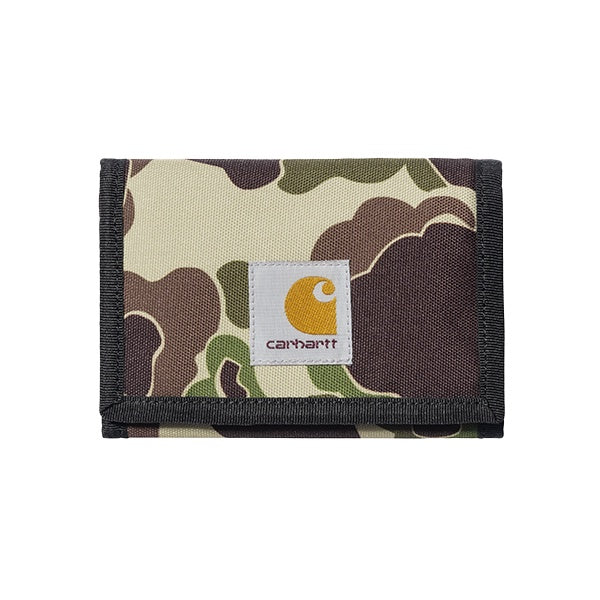Carhartt WIP Alec Wallet Camo Duck Green